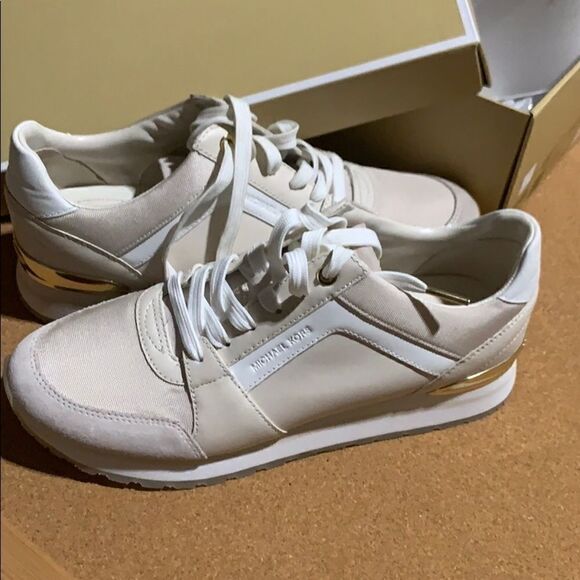 MICHAEL Michael Kors Billie Trainer Sneakers 9 - Picture 5 of 5